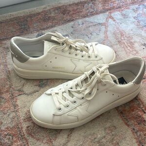 Golden Goose White Pure Star lace up size 38